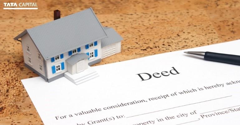 What is a sale deed in a home loan? 